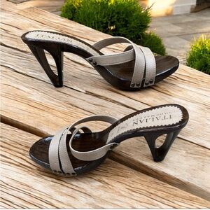 Italian Shoemakers Tan Strappy Sandals